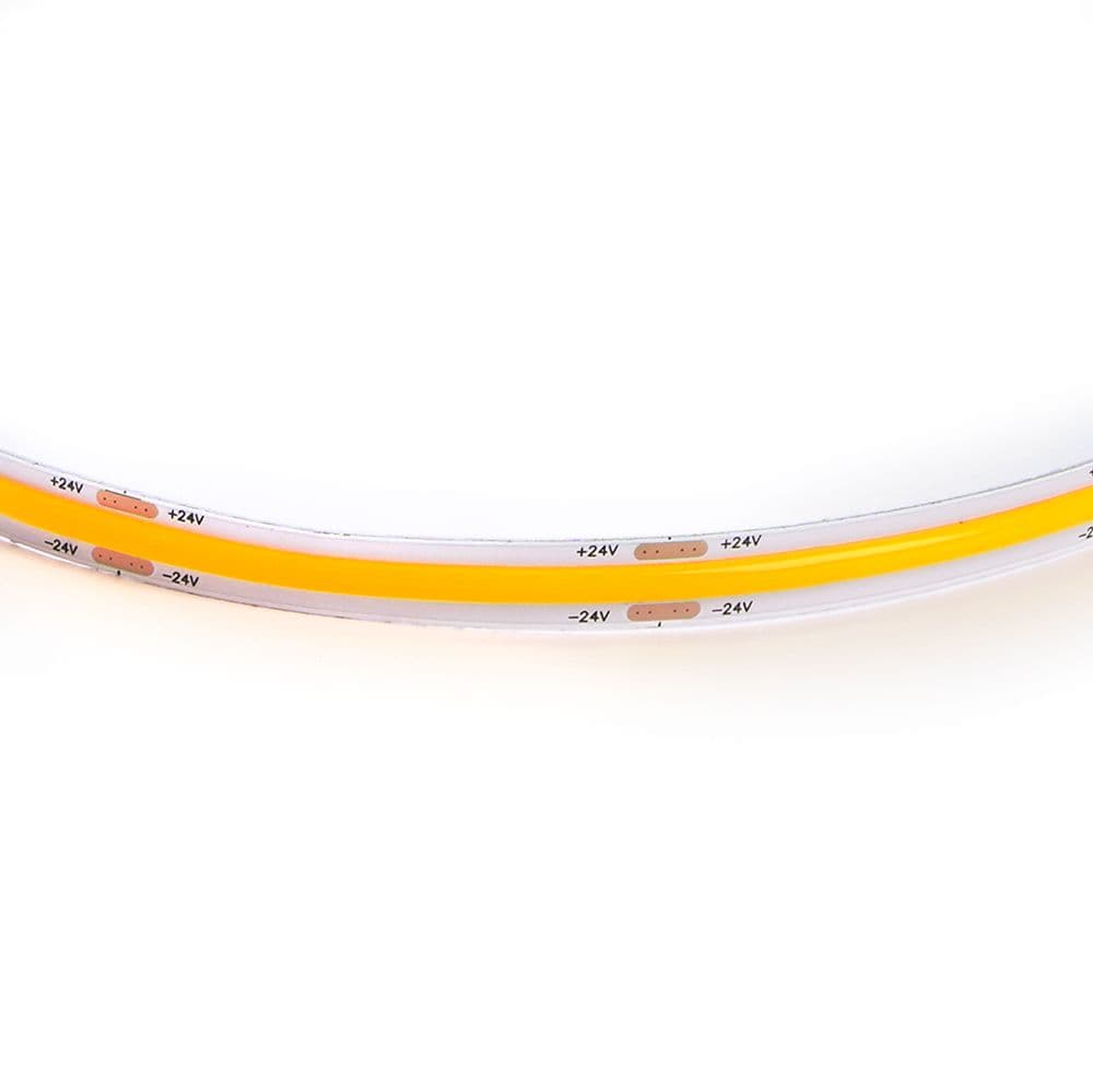 Светодиодная COB лента Feron LS530, 320SMD(2110) 10Вт/м 24V 5000*8*1.8мм 4000К IP20