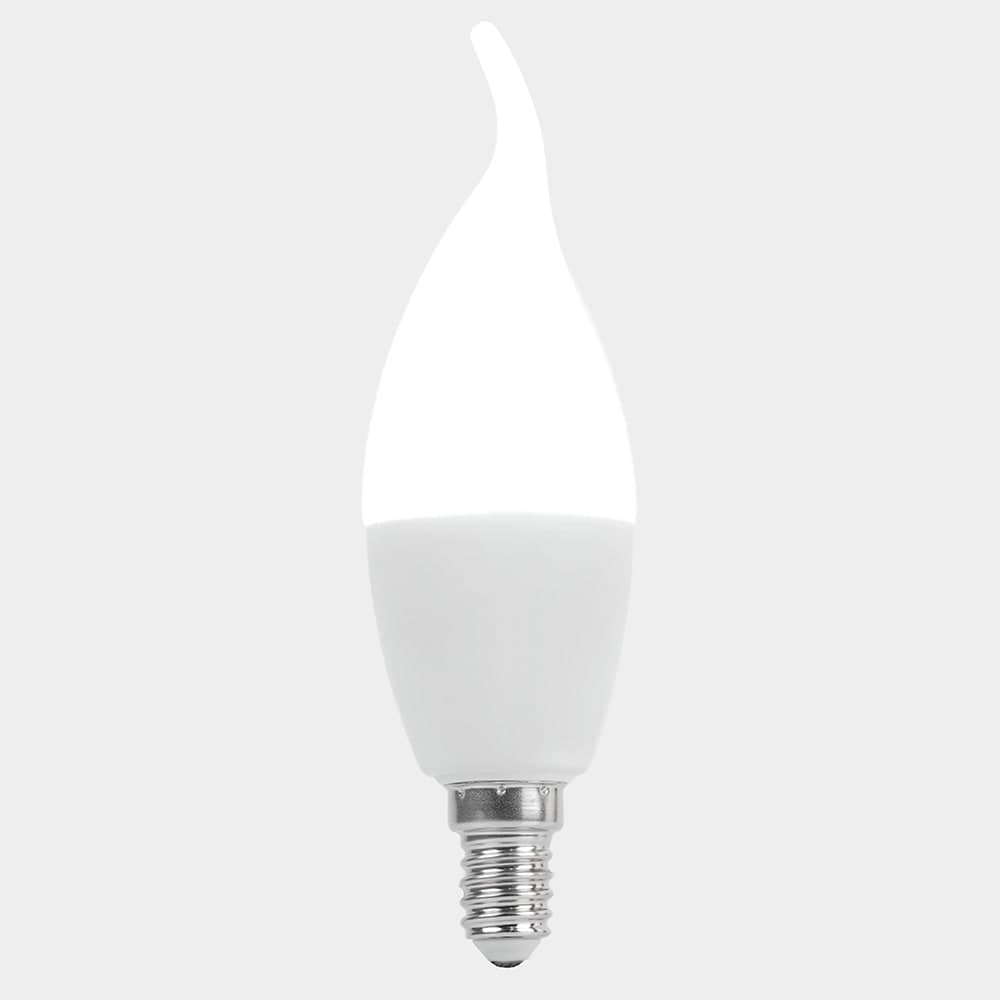 Лампа светодиодная SAFFIT SBC3720 Свеча на ветру E14 20W 230V 4000K