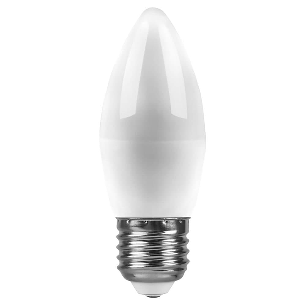 Лампа светодиодная Feron LB-570 Свеча E27 9W 175-265V 2700K