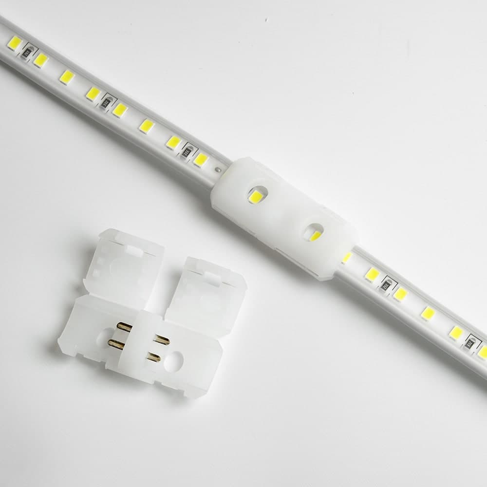 Светодиодная LED лента Feron LS710, 120SMD(2835)/м 10Вт/м 220V длина 25м, 4000K, IP65,  с 1 сетевым шнуром, 2 заглушками, 2 коннекторами в комплекте