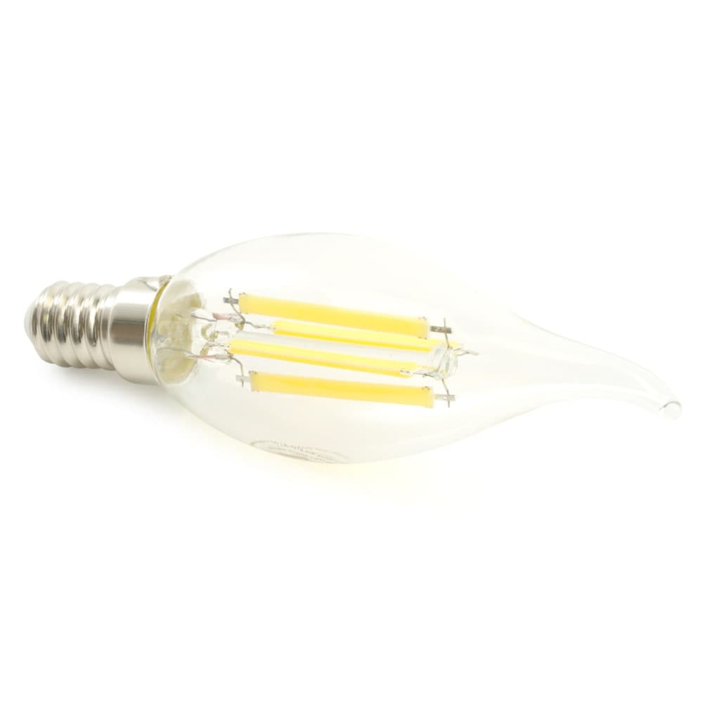 Лампа светодиодная Feron.PRO LB-1216 Свеча на ветру E14 6W 175-265V 6400K