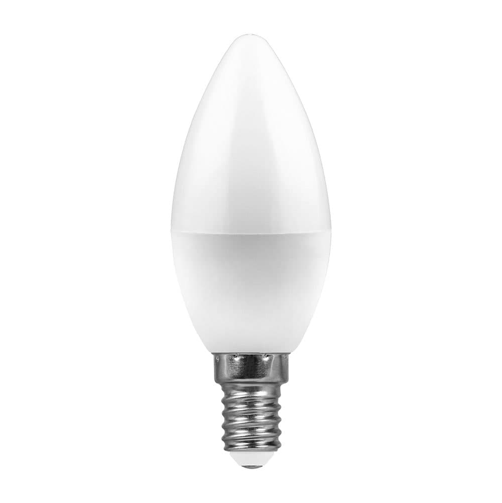 Лампа светодиодная Feron LB-97 Свеча E14 7W 175-265V 4000K