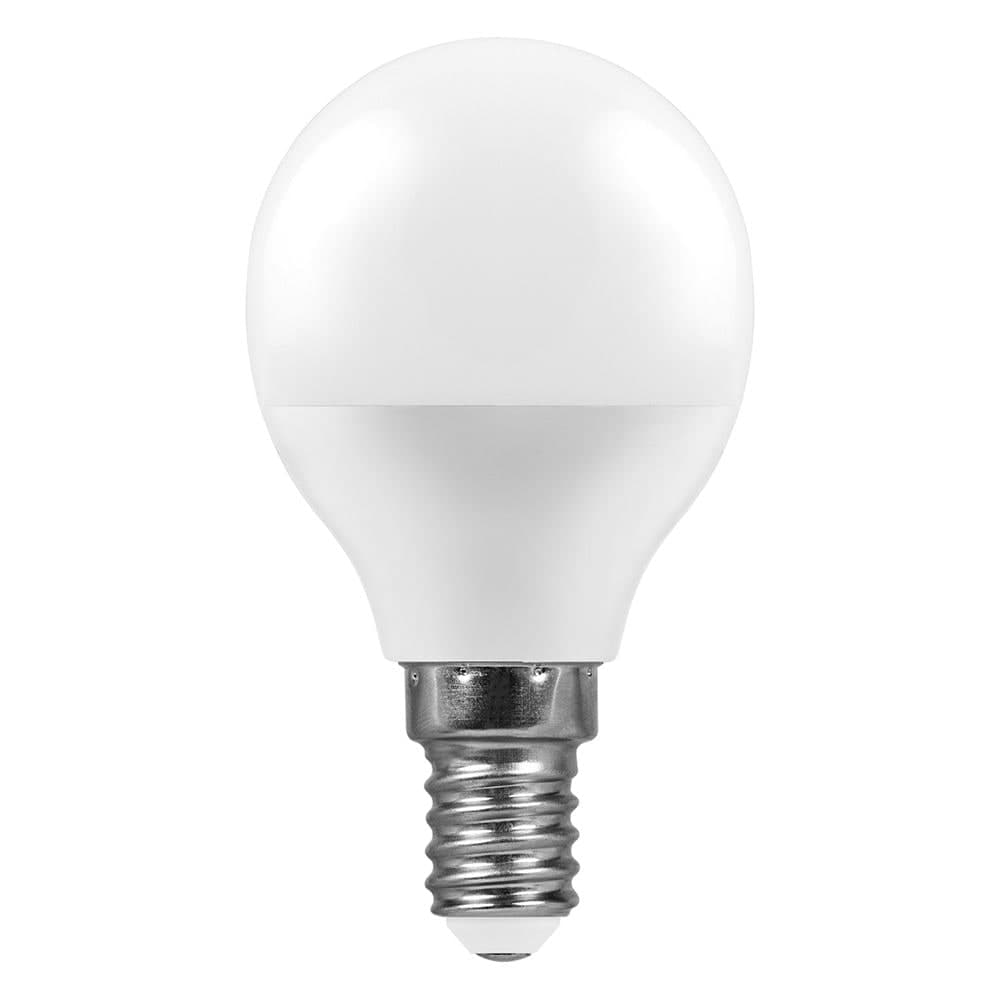 Лампа светодиодная Feron LB-95 Шарик E14 7W 175-265V 6400K