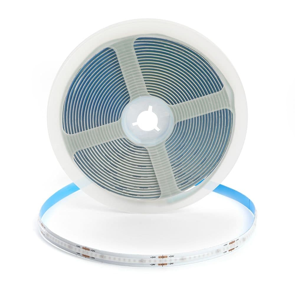 Светодиодная COB лента Feron LS530 320SMD(2110) 10Вт/м 24V 5000*8*1.8мм IP20, синий