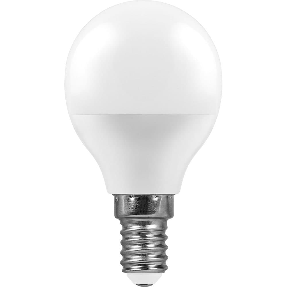 Лампа светодиодная Feron LB-550 Шарик E14 9W 175-265V 6400K
