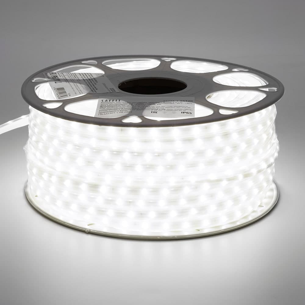Лента светодиодная SST20 SAFFIT 60SMD(2835)/м 6Вт/м 220V 50м , 4000K, IP65