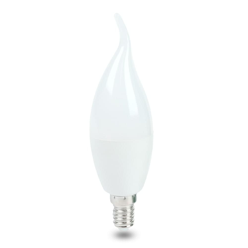 Лампа светодиодная SAFFIT SBC3720 Свеча на ветру E14 20W 230V 6400K