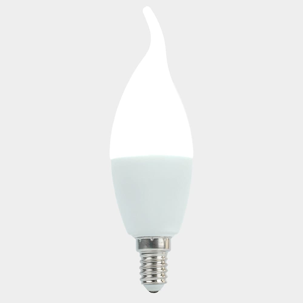 Лампа светодиодная SAFFIT SBC3720 Свеча на ветру E14 20W 230V 6400K