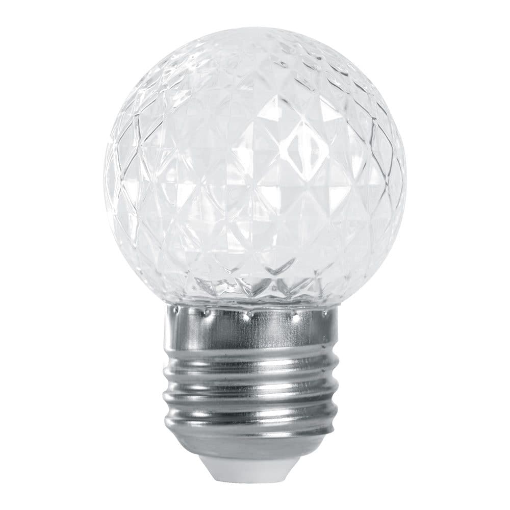 Лампа-строб Feron LB-377 Шарик прозрачный E27 1W 230V зеленый