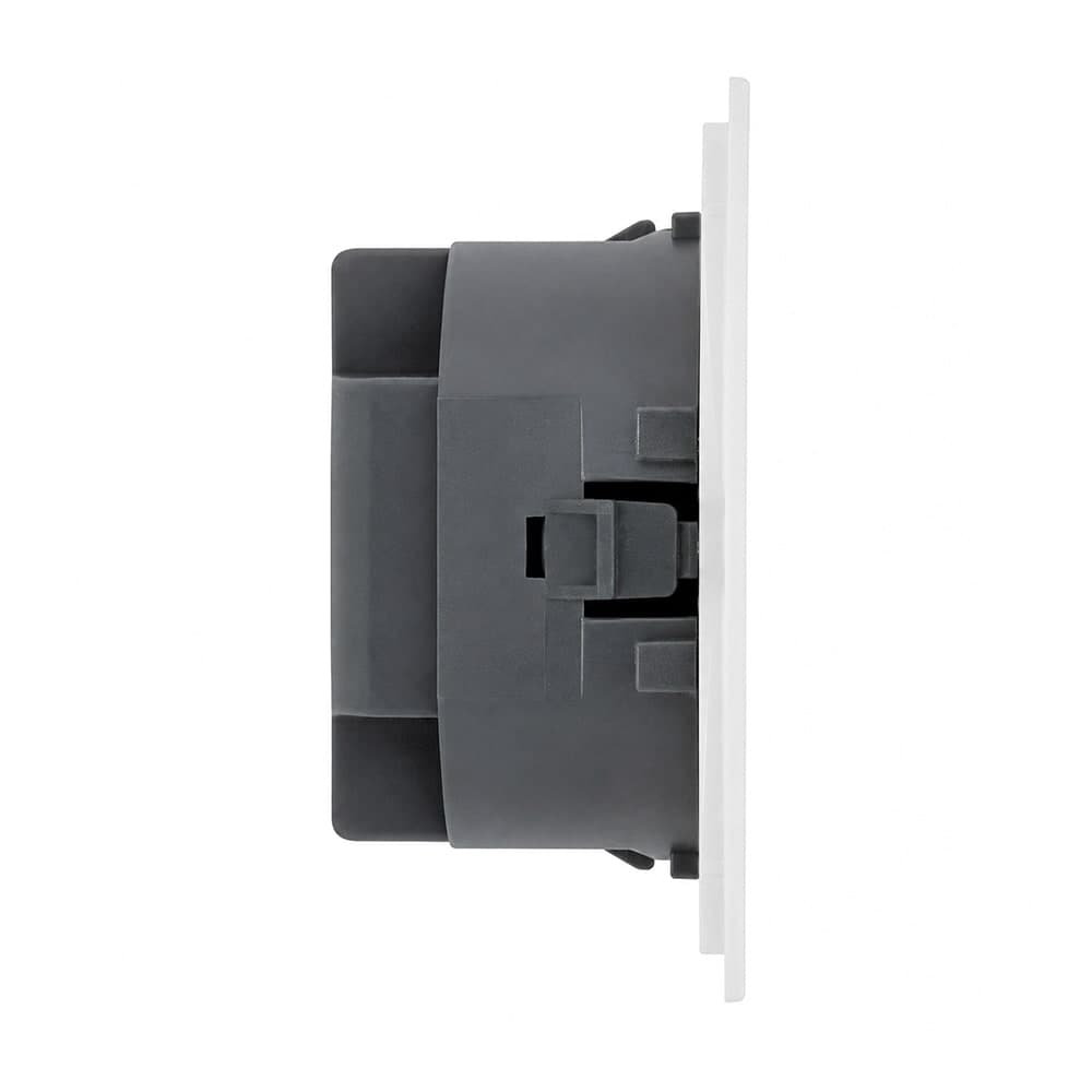Розетка HDMI 2.0 Type A (механизм), STEKKER серия Мия, RST00-3118-01, белая магнолия