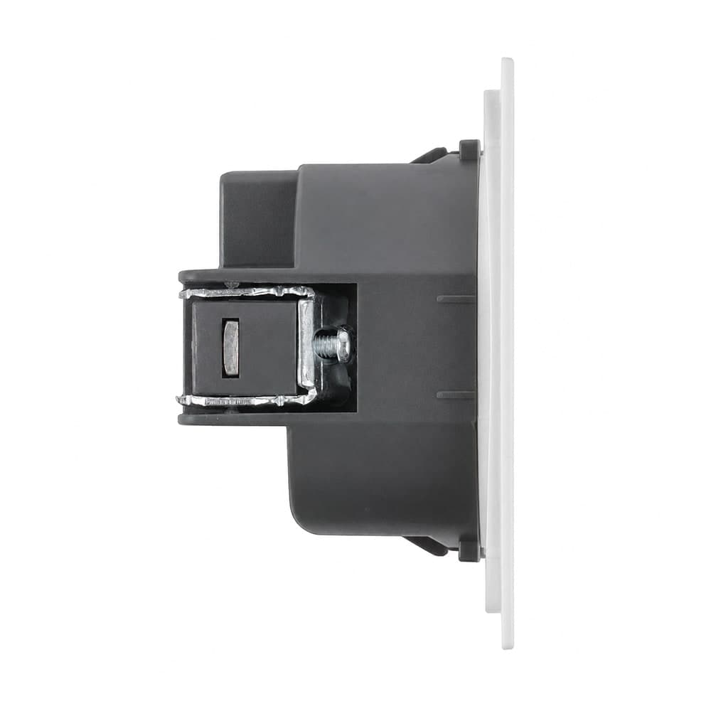 Розетка HDMI 2.0 Type A (механизм), STEKKER серия Мия, RST00-3118-01, белая магнолия