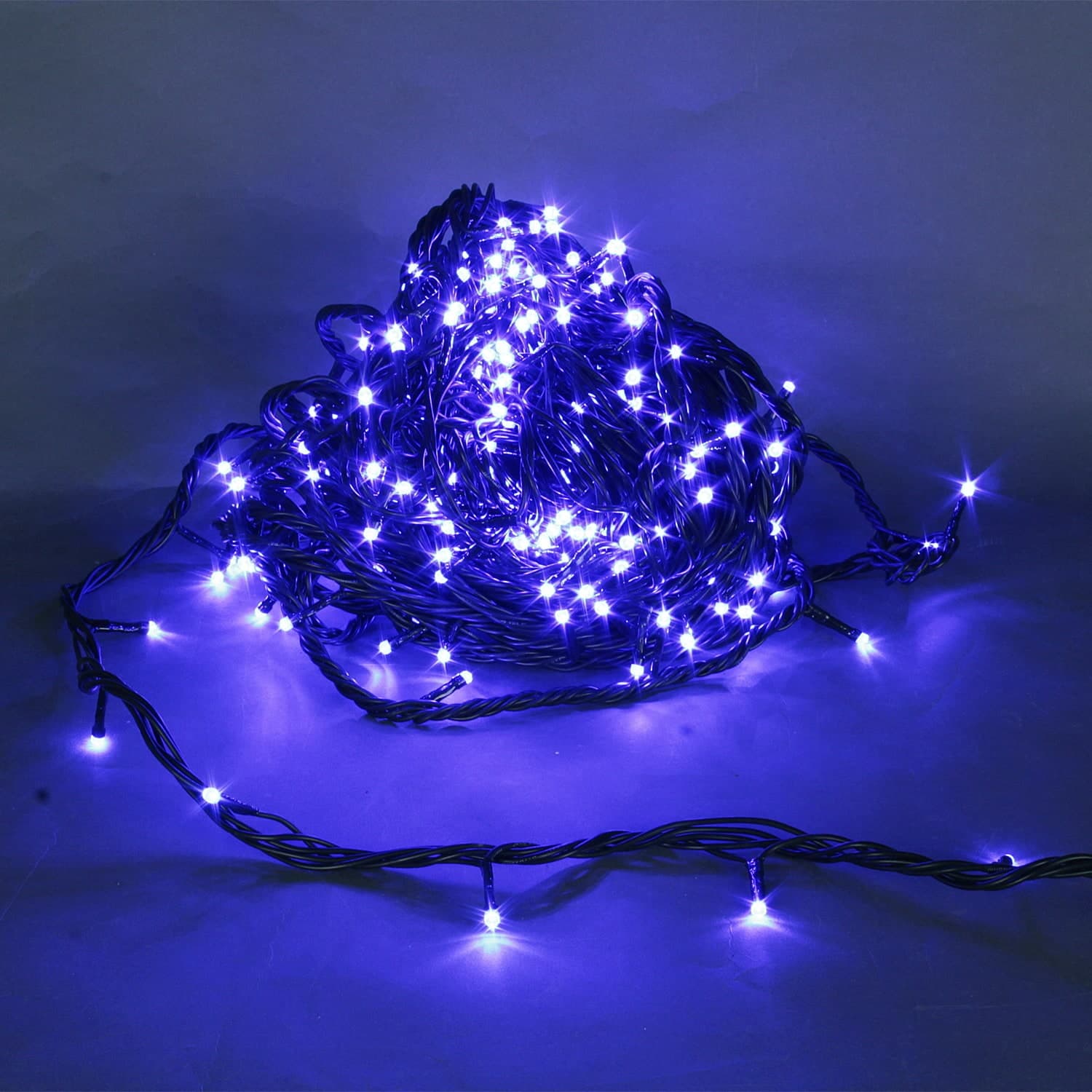 Гирлянда светодиодная 30м 300LED с контроллером влагозащищенная Sneha A-047 BL
