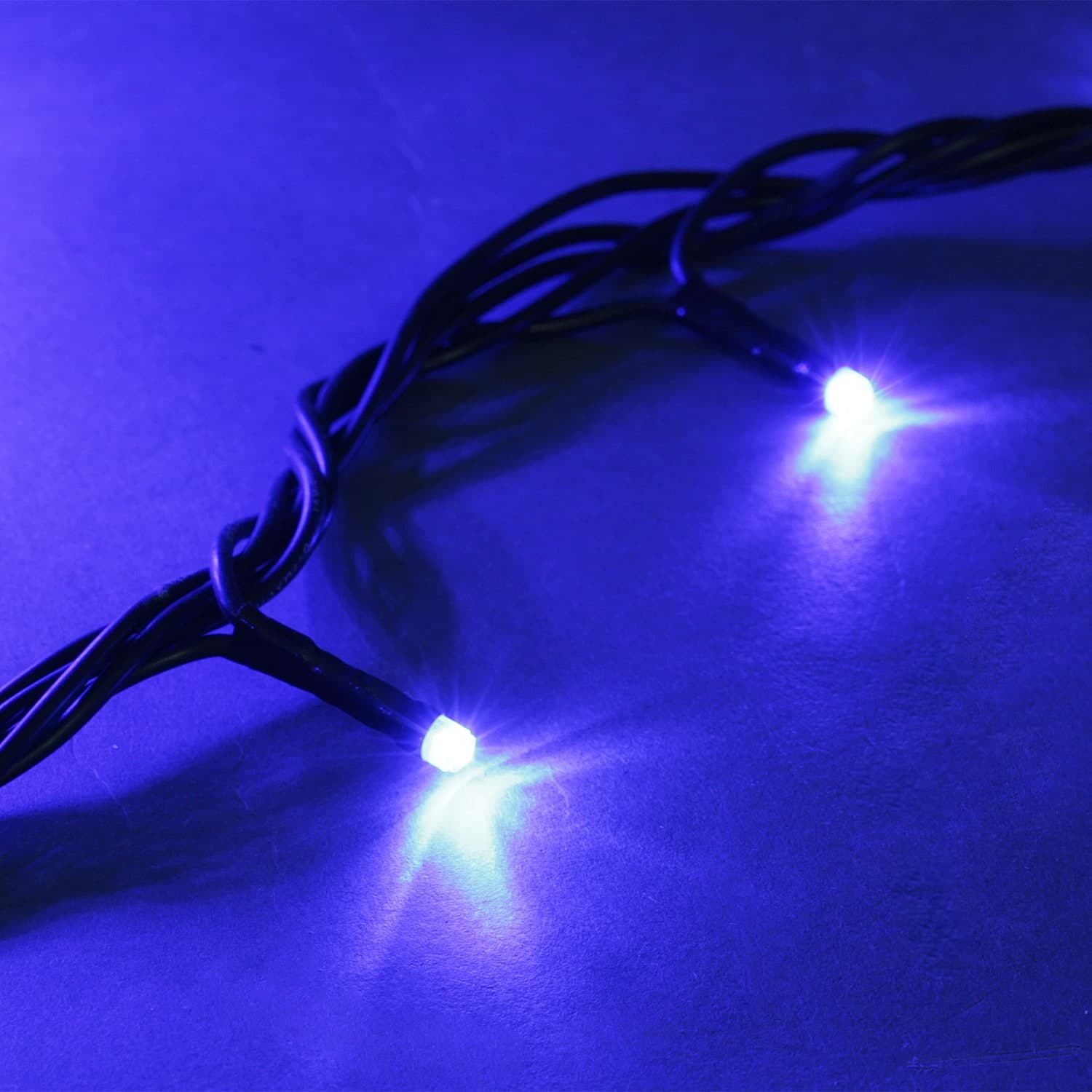 Гирлянда светодиодная 30м 300LED с контроллером влагозащищенная Sneha A-047 BL