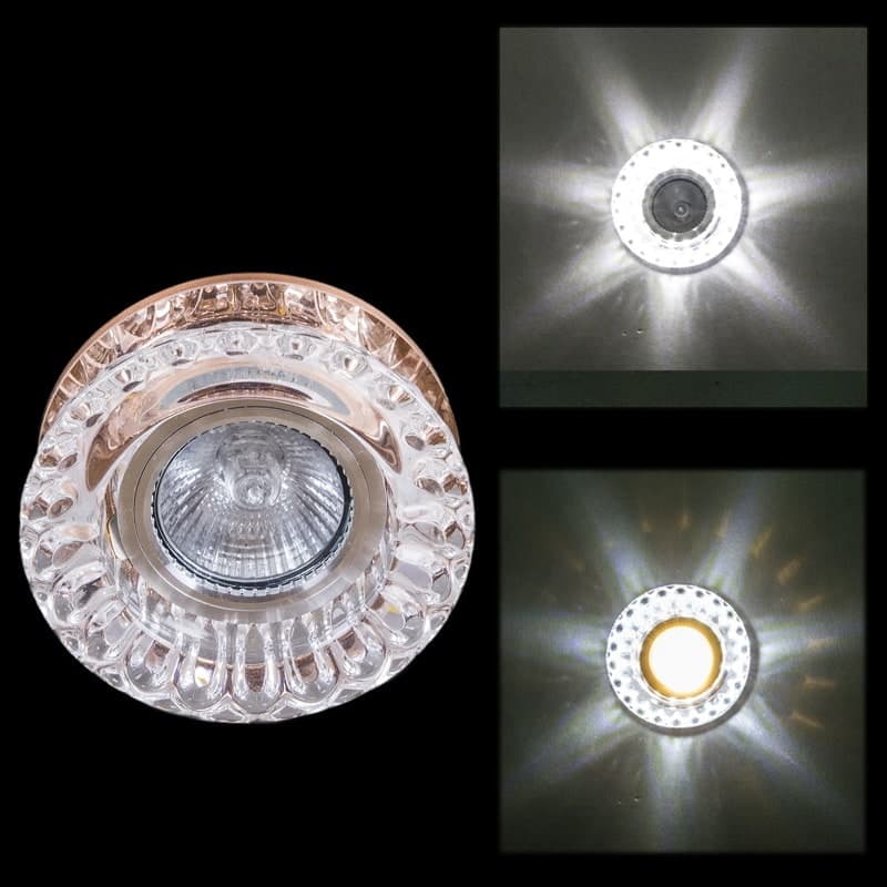 Светильник точечный Reluce 04255-9.0-001D MR16+LED3W TEA
