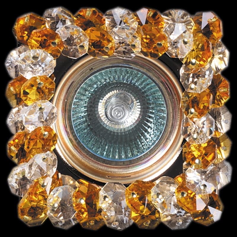 Светильник точечный Sneha 706/CT MR16 GD/CL+YL