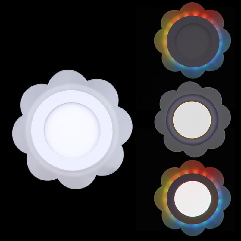 Панель светодиодная с ПДУ Reluce 38063-9.0-001TY LED6+3W RGB