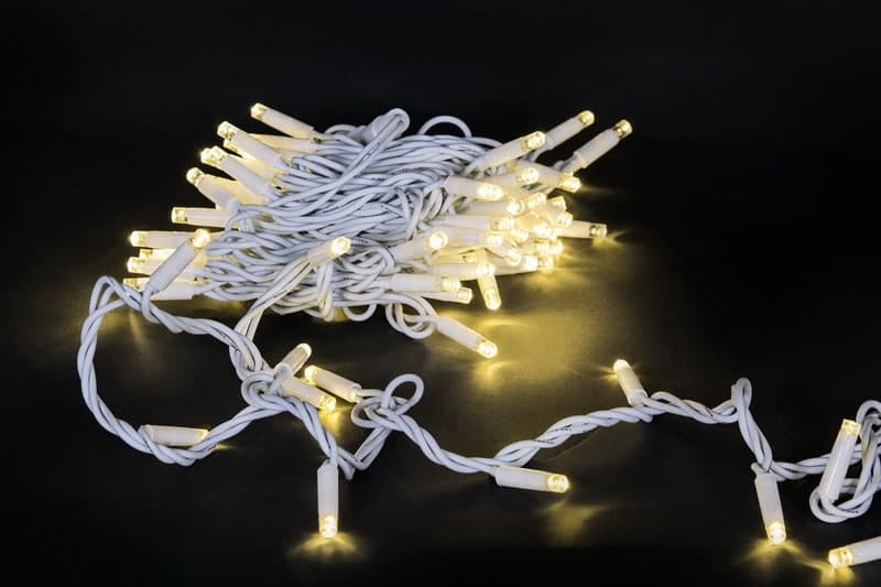 Гирлянда светодиодная 10м 100LED влагозащищен. морозостойкая Sneha A-026 WW