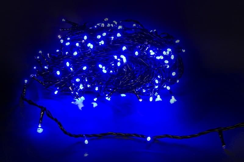 Гирлянда светодиодная 30м 300LED влагозащищенная Sneha A-047R BL/WT FLASH