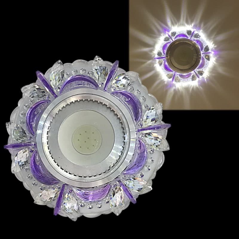 Светильник точечный Reluce 42004-9.0-001PL MR16+LED3W CL/PP+MIX