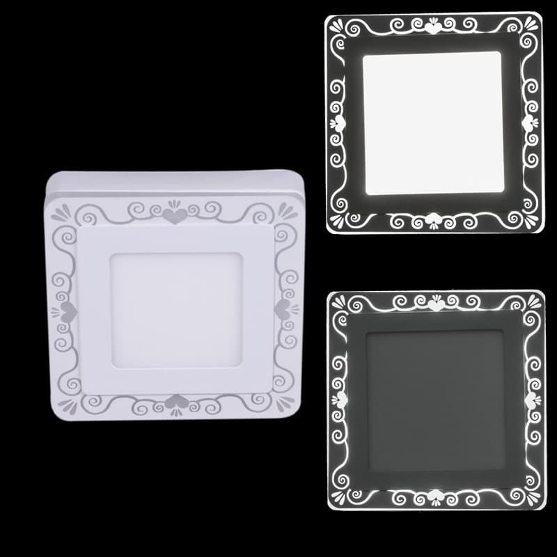 Панель светодиодная накладная Reluce 65106-9.0-001RD LED6+3W WT