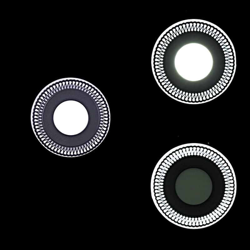 Панель светодиодная Reluce 63903-9.0-001RD LED3+3W BK