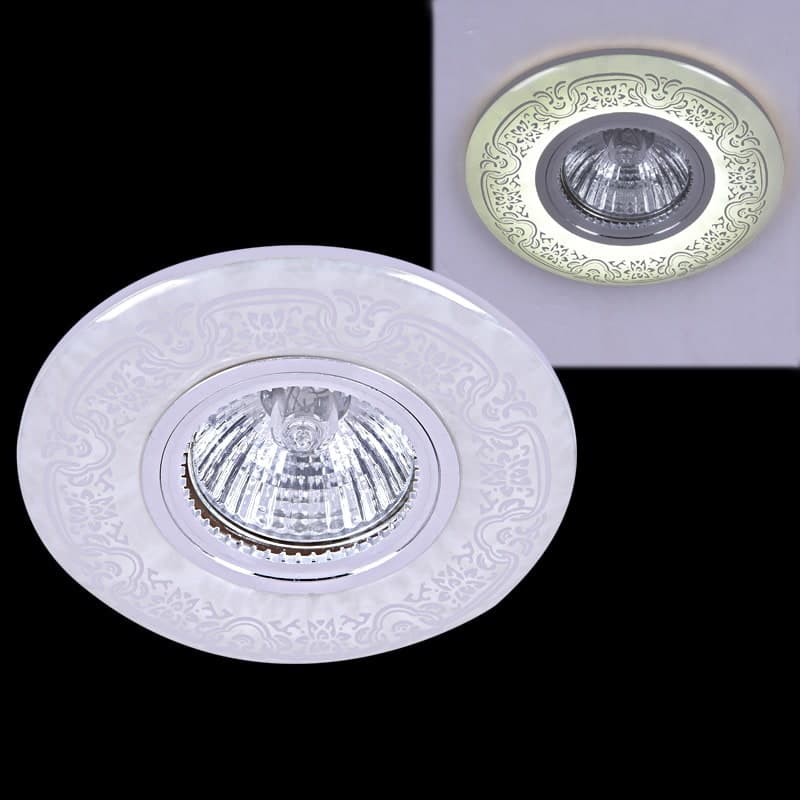 Светильник точечный Reluce 09502-9.0-001MN MR16+LED3W WH/CR