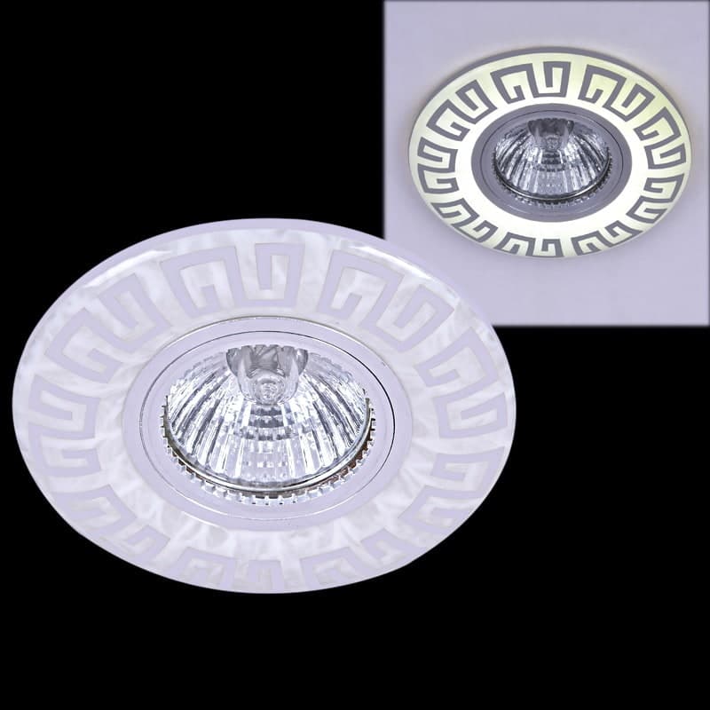 Светильник точечный Reluce 09504-9.0-001MN MR16+LED3W WH/CR