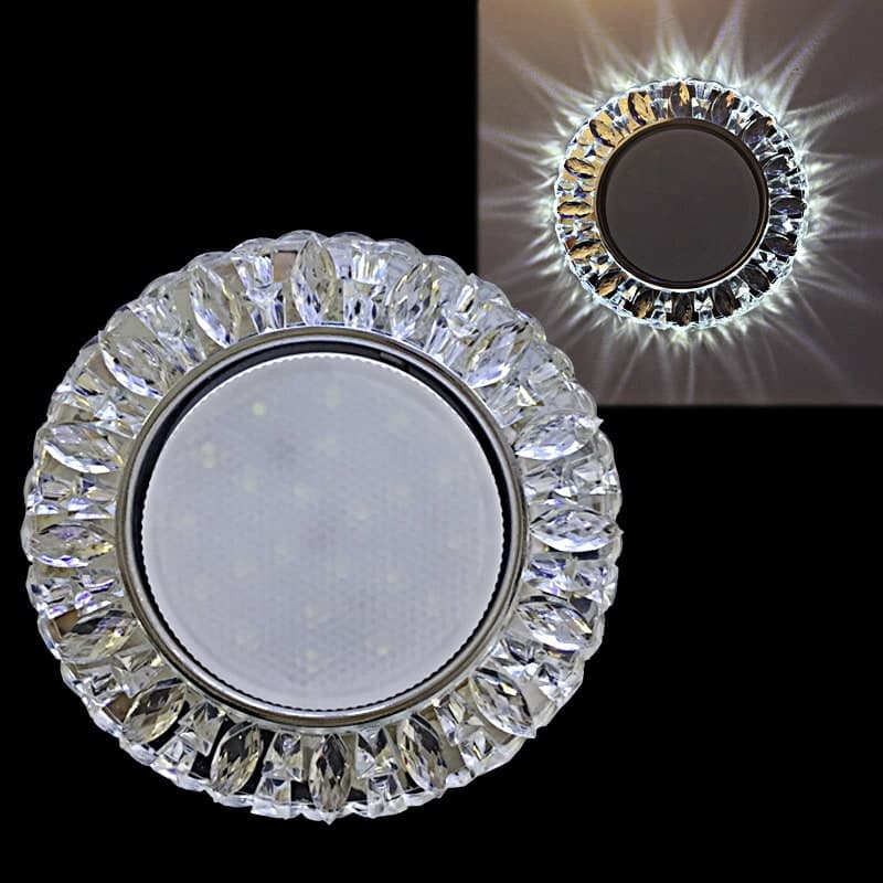 Светильник точечный Reluce 53408-9.0-001PL GX53+LED4W CL