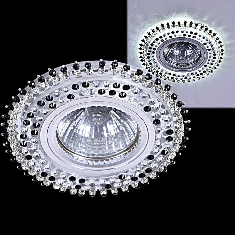 Светильник точечный Reluce 59502-9.0-001MN MR16+LED3W BK