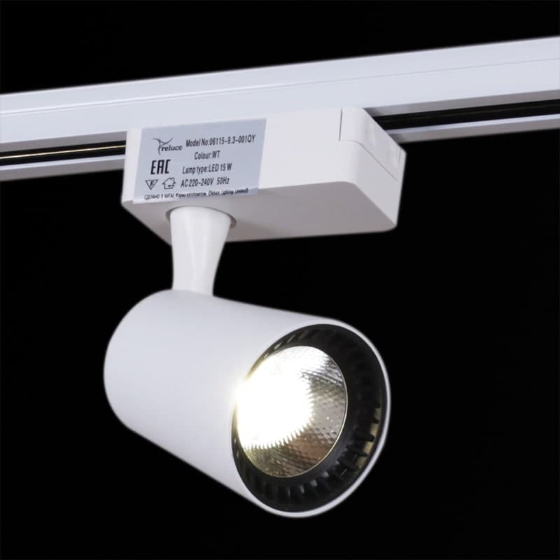 Светильник трековый Reluce 06115-9.3-001QY LED15W WT