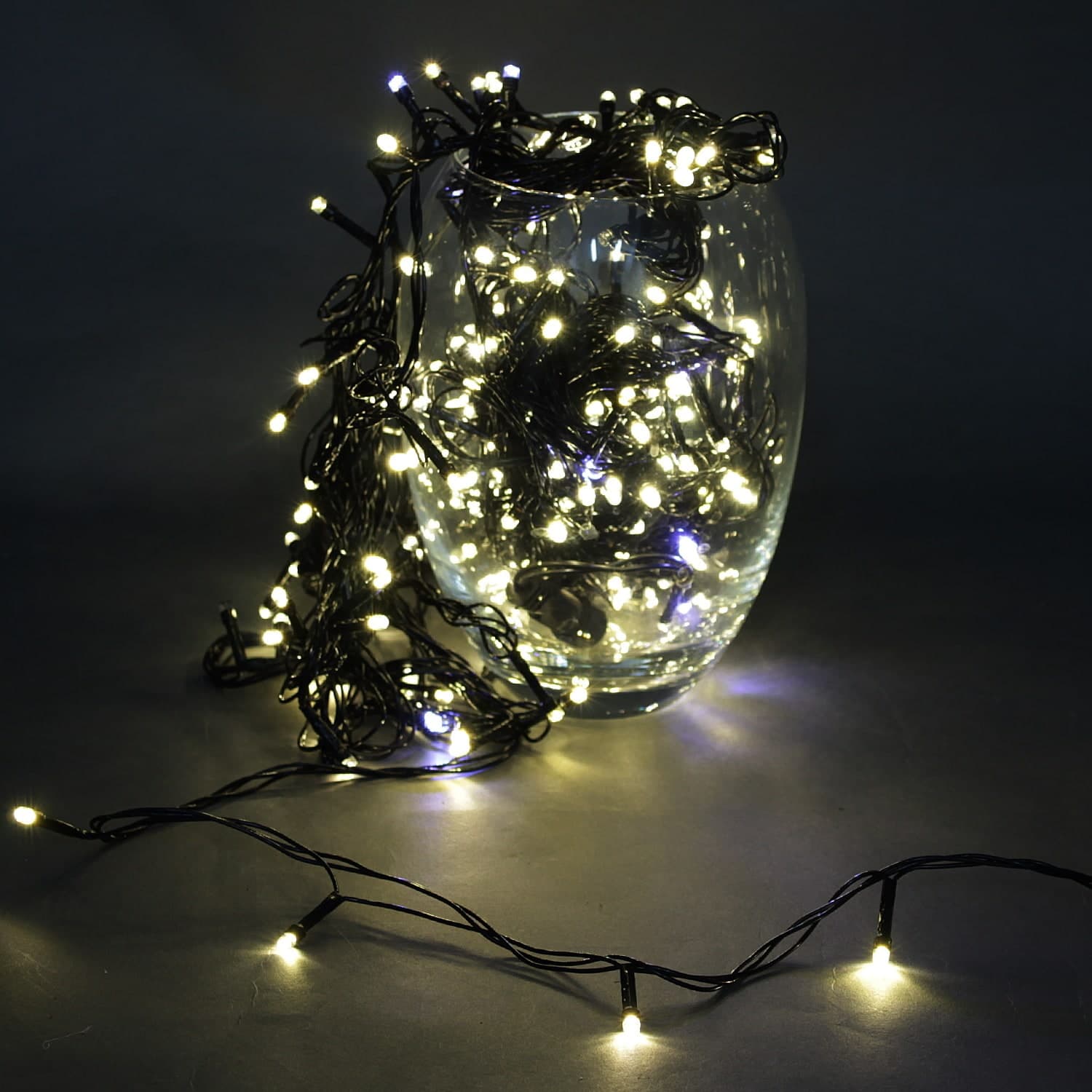 Гирлянда светодиодная 18м 200LED влагозащищенная Sneha A-244 WW/W FLASH
