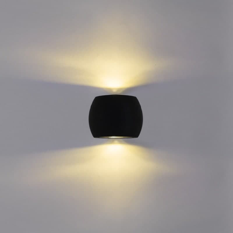 Светильник настенный Reluce 86008-9.2-002TLB LED2*3W BK
