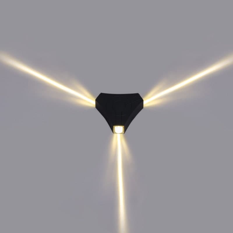 Светильник настенный Reluce 86823-9.2-003TLF LED3*3W BK