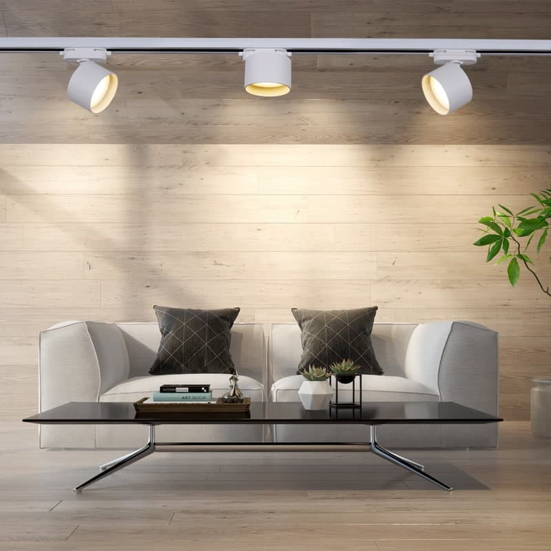 Светильник трековый Reluce 06310-9.3-001CN GX53 WT