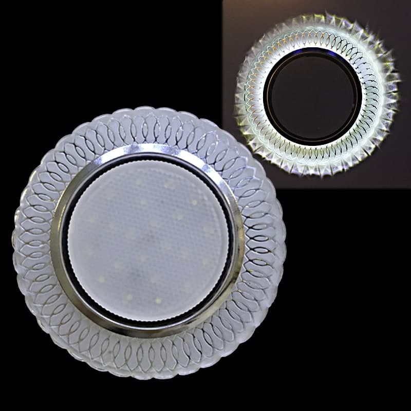 Светильник точечный Reluce 53406-9.0-001PL GX53+LED4W CL