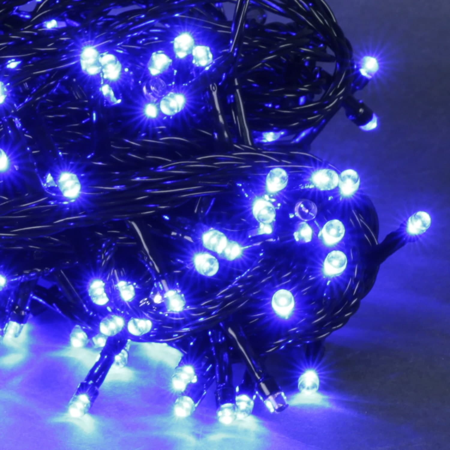 Гирлянда светодиодная 18м 200LED влагозащищенная Sneha A-244 BLUE/WITH FLASH