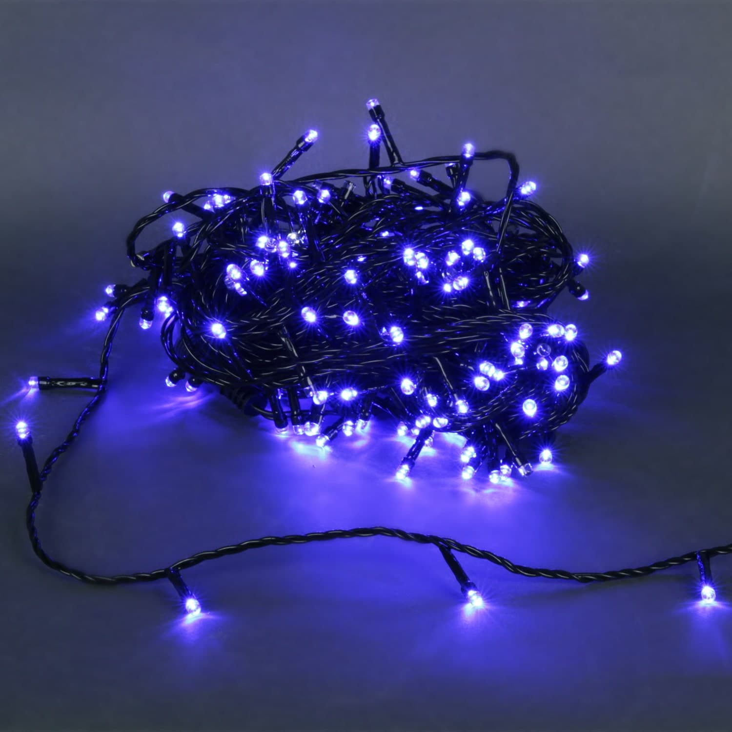 Гирлянда светодиодная 18м 200LED влагозащищенная Sneha A-244 BLUE/WITH FLASH