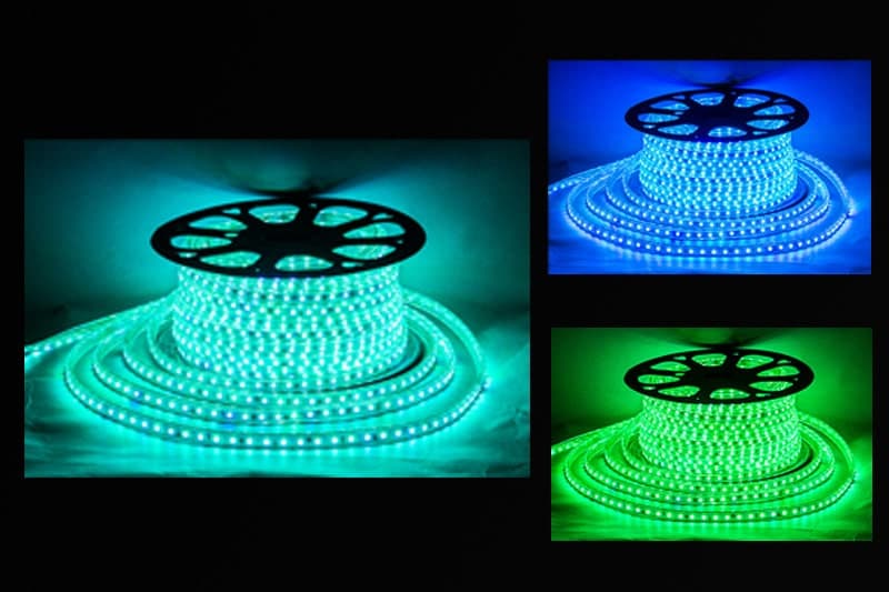 Светодиодная лента 60LED/м, 220V Sneha 5050-60-220V RGB 50м