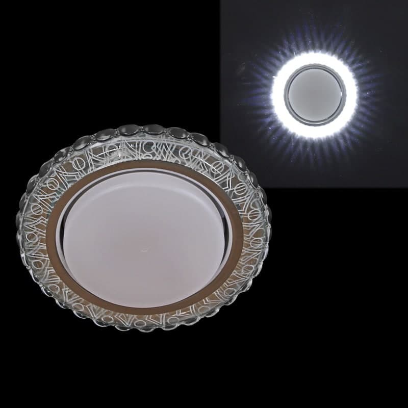 Светильник точечный Reluce 53210-9.0-001PT GX53+LED4W CL