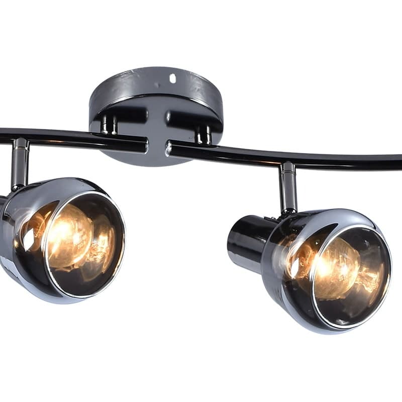 Светильник потолочный Reluce 05960-0.8-04 PEARL BK (DARK CHROME)