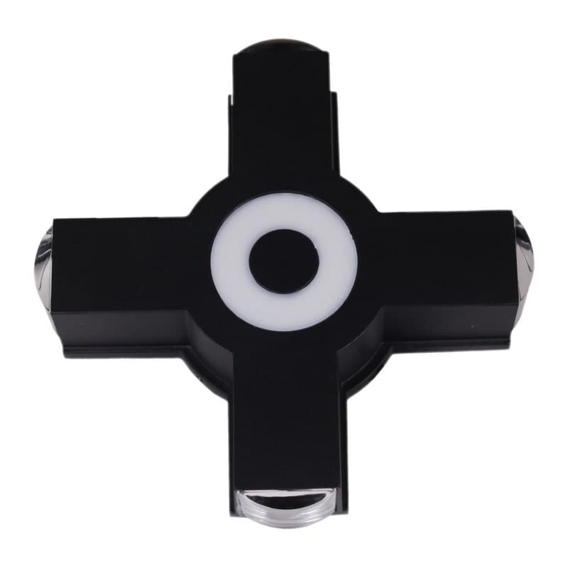 Светильник настенный Reluce 08231-9.2-005U LED3W+4*3W RGB BK
