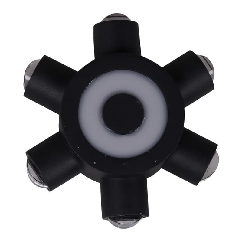 Светильник настенный Reluce 86973-9.2-007U LED2W+6*1W BK