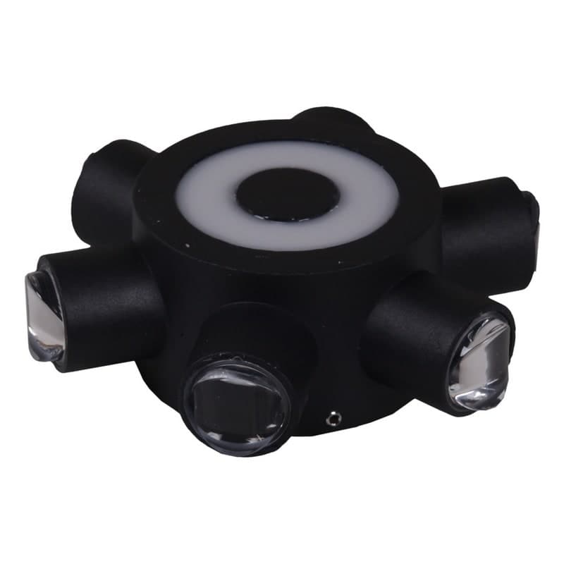 Светильник настенный Reluce 86973-9.2-007U LED2W+6*1W BK