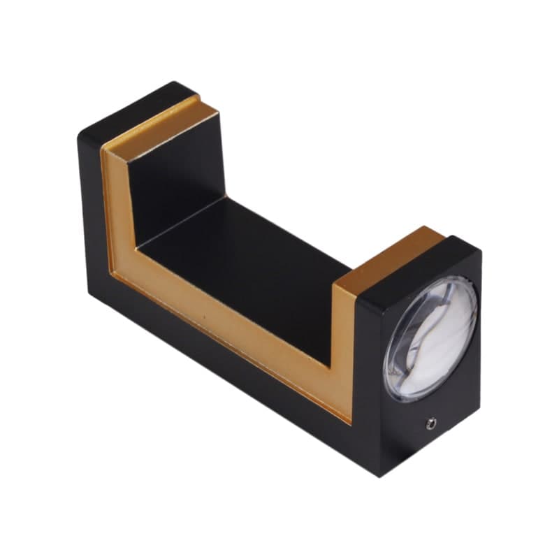 Светильник настенный Reluce 86811-9.2-002TL COB2*3W BK GD