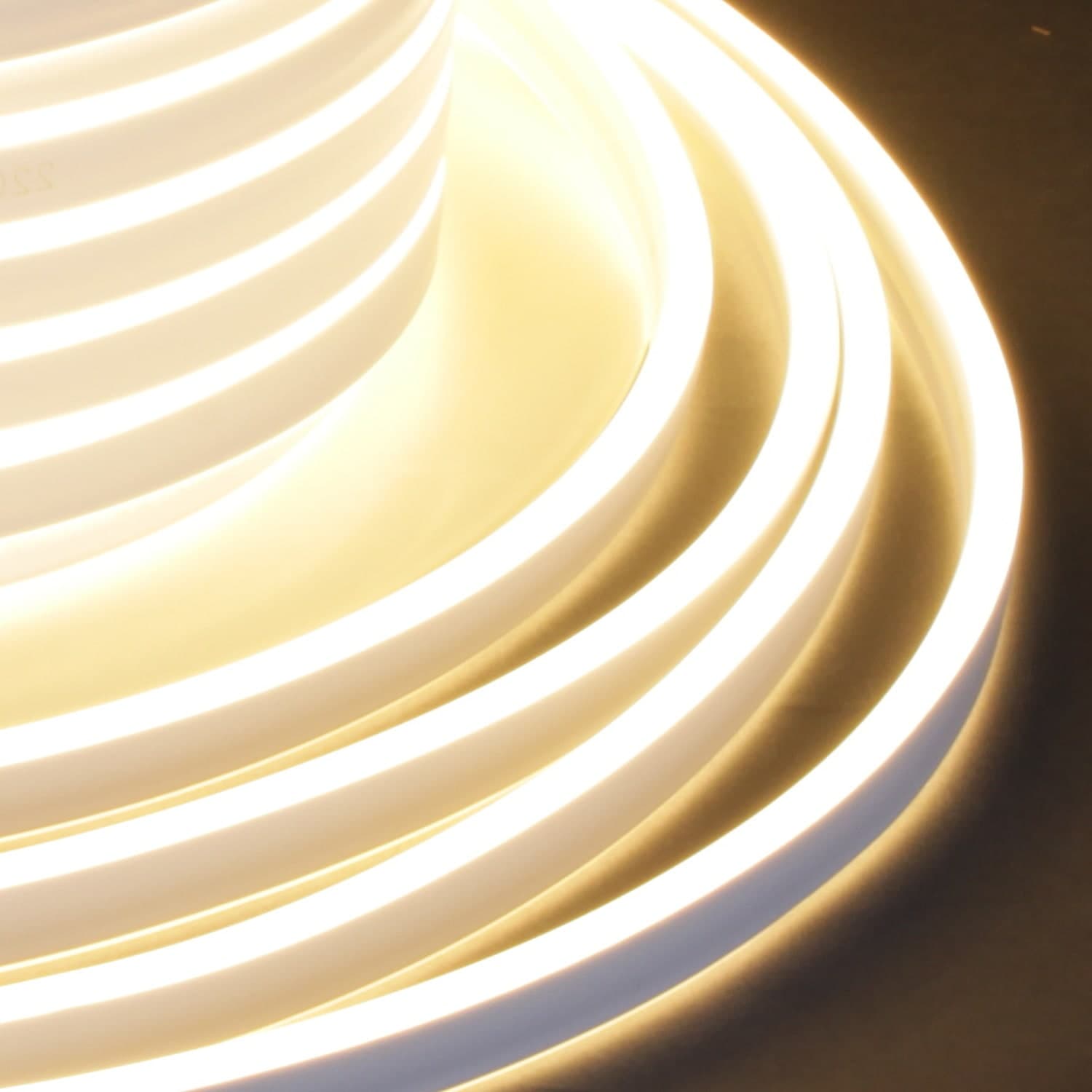 Двухсторонний гибкий свет Sneha A-522 WW 7х15мм, 120LED/1м, 220V, 50м