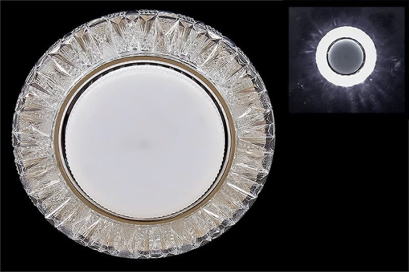 Светильник точечный Reluce 53618-9.0-001LF GX53+LED4W CL