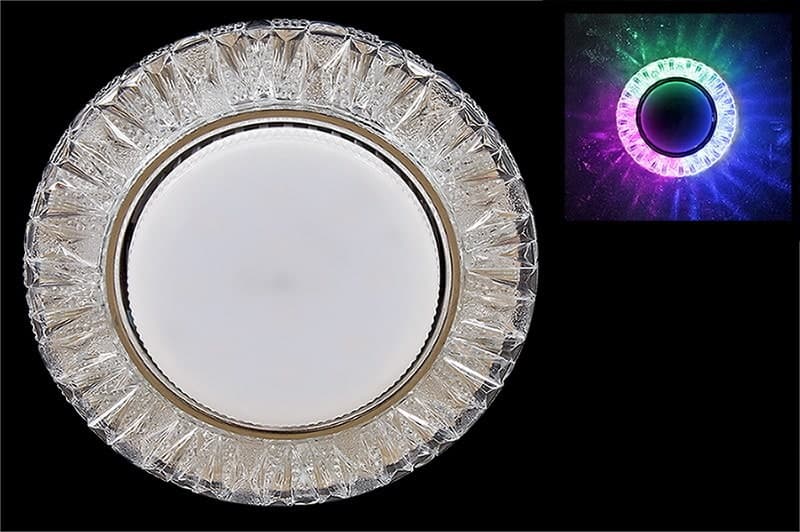 Светильник точечный Reluce 53618-9.0-001LF GX53+LED4W CL+RGB