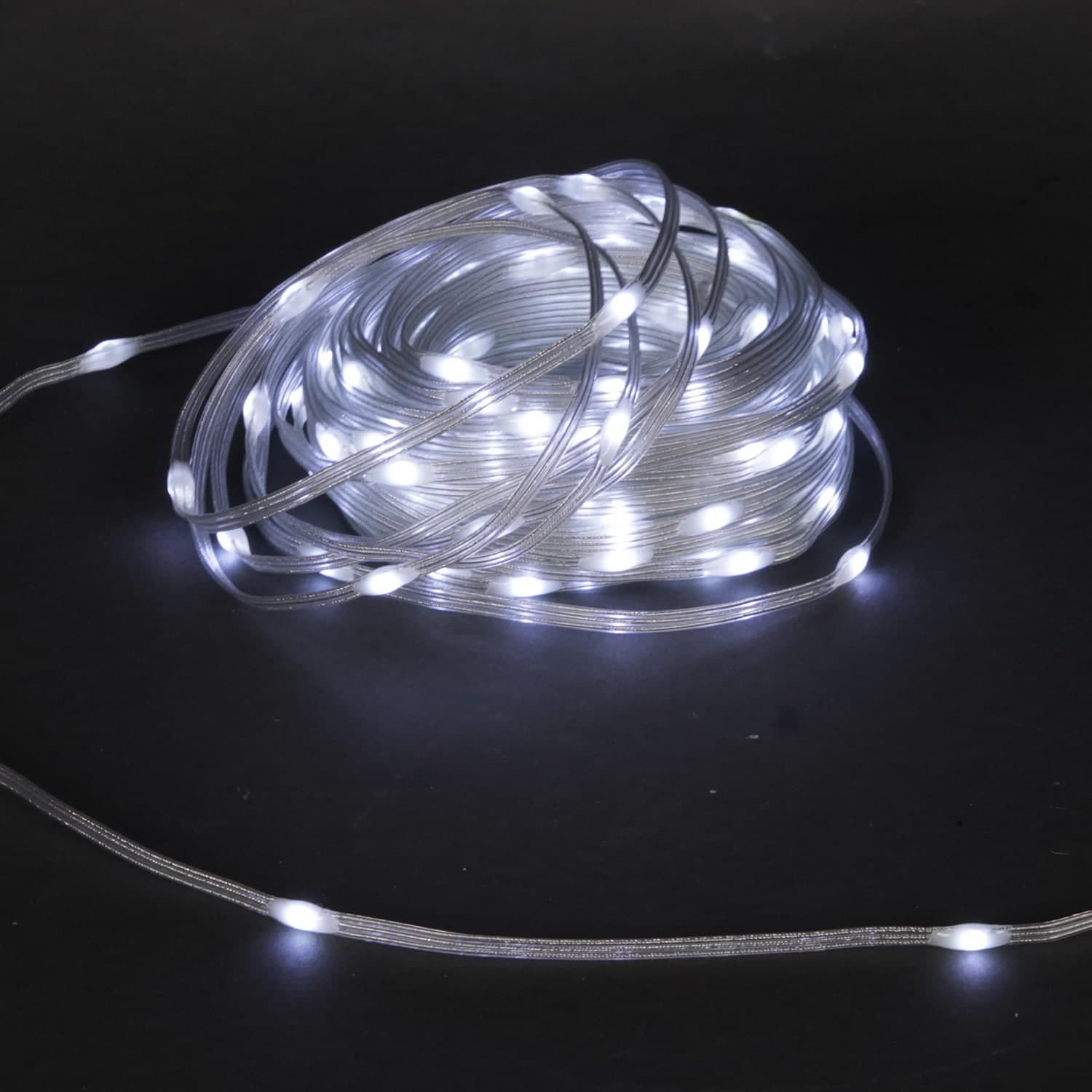 Гирлянда светодиодная, 20м, 200LED "Капля", 220V, прозрачный шлейф, с контроллером Sneha A-508 WT