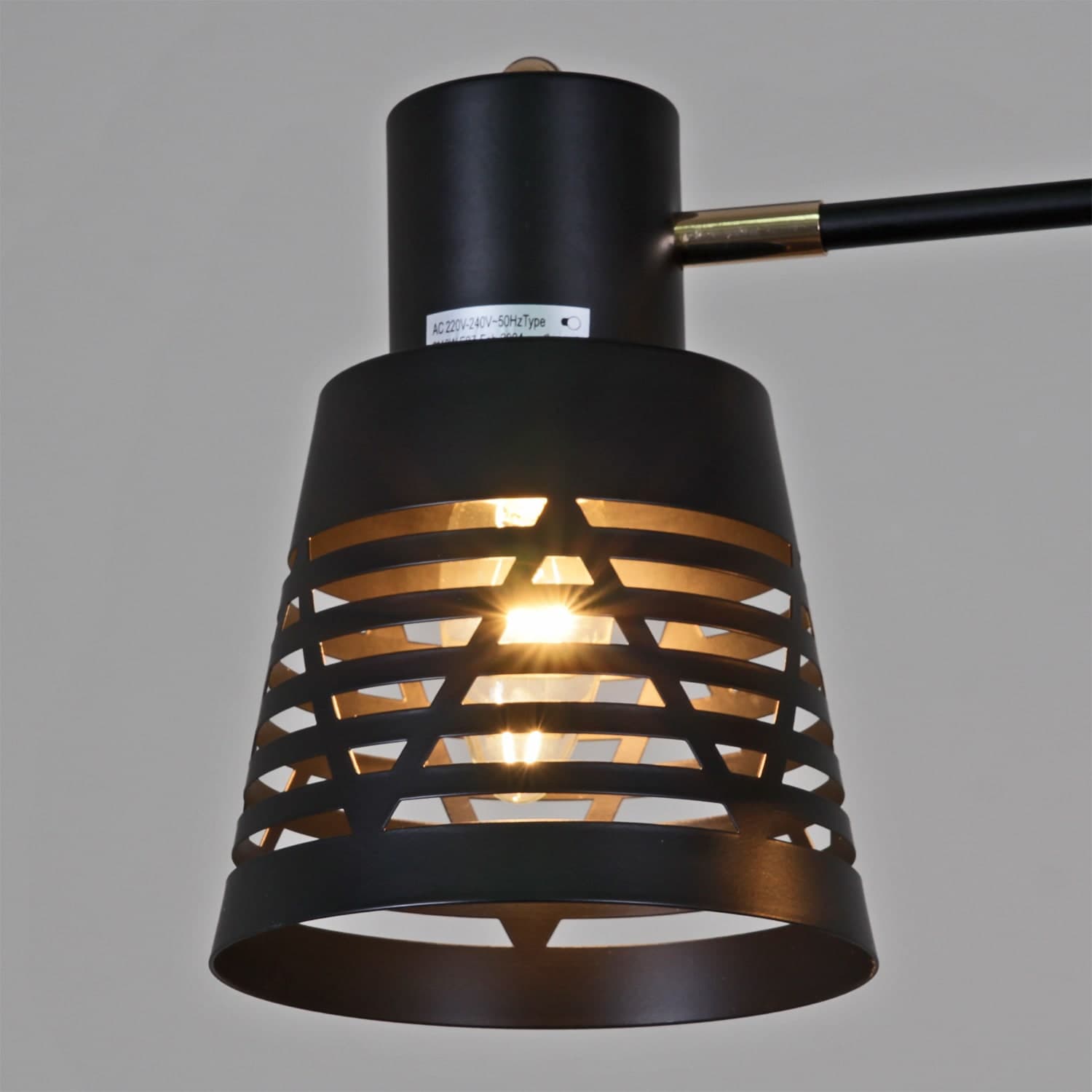 Светильник потолочный Reluce 06074-3.3-03 BK+FG