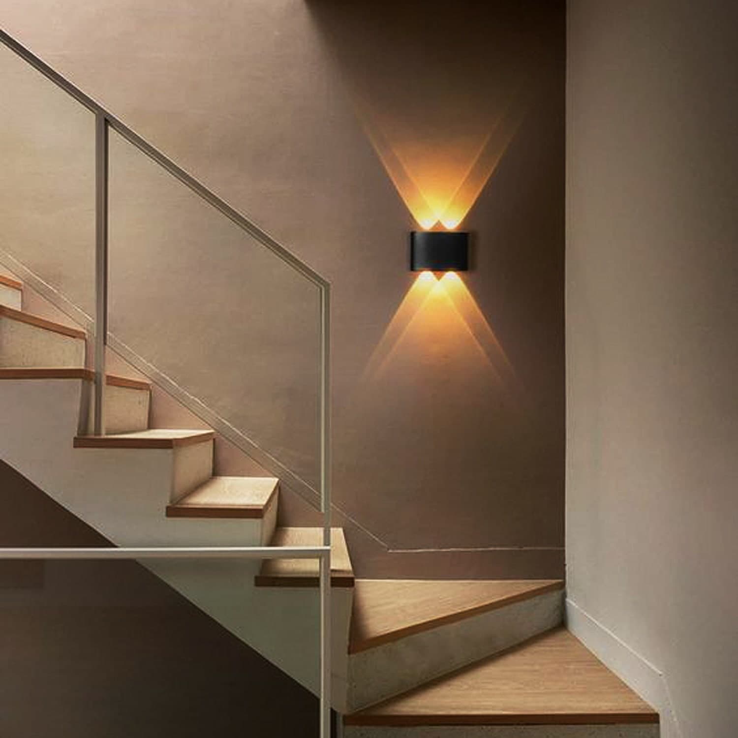 Светильник настенный Reluce 86832-9.2-004KT LED4*1W BK